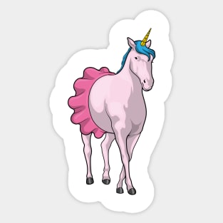 Unicorn Ballerina Ballet Sticker